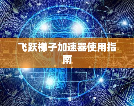 飞跃梯子加速器使用指南 飞跃梯子加速器使用指南