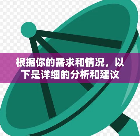 根据你的需求和情况，以下是详细的分析和建议