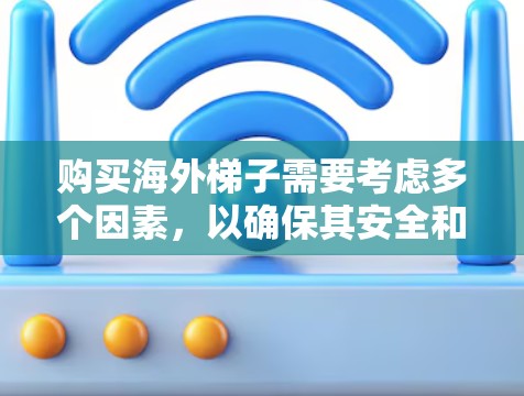 购买海外梯子需要考虑多个因素，以确保其安全和适用性。以下是一个有条理的总结，帮助您做出决策