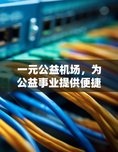 一元公益机场，为公益事业提供便捷的空中服务