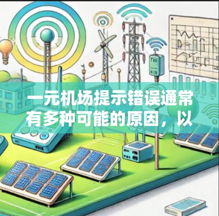 一元机场提示错误通常有多种可能的原因,以下是一些常见的解决方法 一元机场提示错误通常有多种可能的原因,以下是一些常见的解决方法