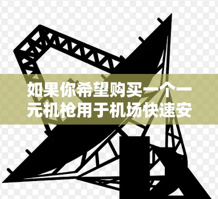 如果你希望购买一个一元机枪用于机场快速安检,以下是一些建议 如果你希望购买一个一元机枪用于机场快速安检,以下是一些建议