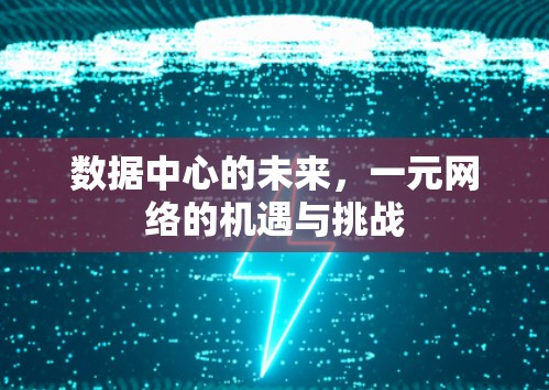 数据中心的未来，一元网络的机遇与挑战