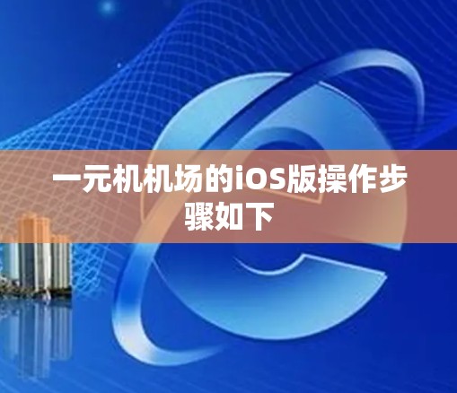 一元机机场的iOS版操作步骤如下