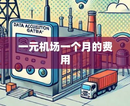 一元机场一个月的费用
