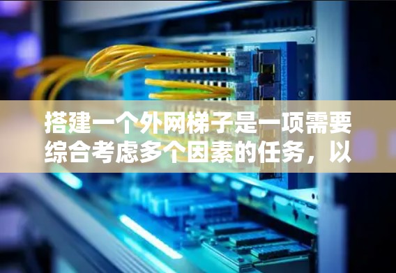 搭建一个外网梯子是一项需要综合考虑多个因素的任务,以下是一步步的指南 搭建一个外网梯子是一项需要综合考虑多个因素的任务,以下是一步步的指南