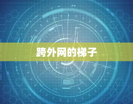 跨外网的梯子 跨外网的梯子