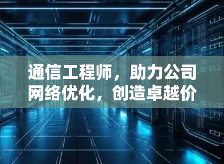 通信工程师,助力公司网络优化,创造卓越价值 通信工程师,助力公司网络优化,创造卓越价值