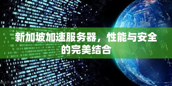 新加坡加速服务器,性能与安全的完美结合 新加坡加速服务器,性能与安全的完美结合