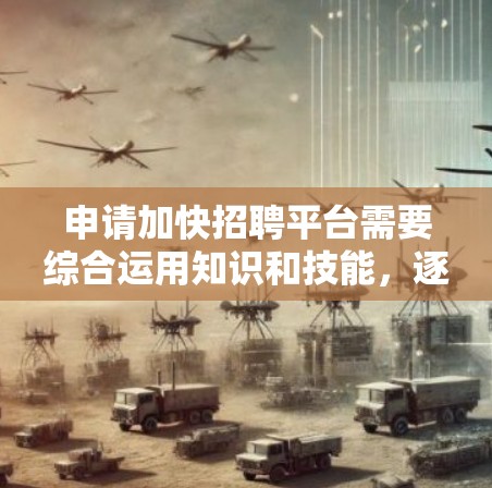申请加快招聘平台需要综合运用知识和技能,逐步推进。以下是详细的步骤指南 申请加快招聘平台需要综合运用知识和技能,逐步推进。以下是详细的步骤指南