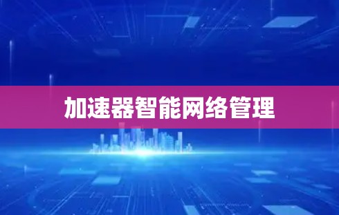 加速器智能网络管理