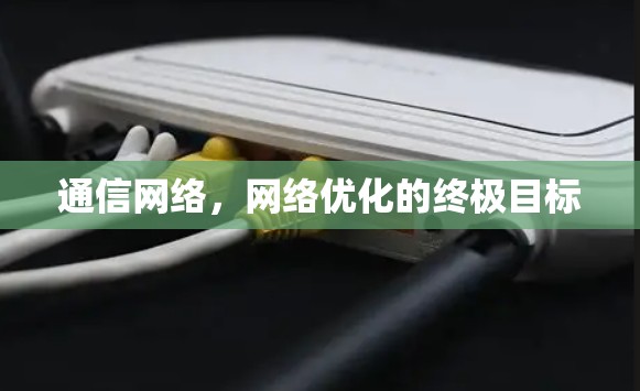 通信网络,网络优化的终极目标 通信网络,网络优化的终极目标