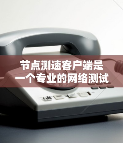 节点测速客户端是一个专业的网络测试工具，旨在帮助用户评估网络延迟和传输性能。以下是针对节点测速客户端的详细步骤和注意事项