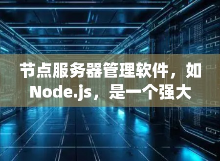 节点服务器管理软件，如Node.js，是一个强大的工具，用于开发和管理服务器。以下是详细的步骤和建议，帮助您学习和使用Node.js