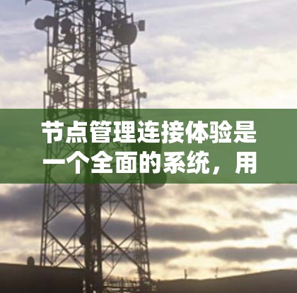 节点管理连接体验是一个全面的系统，用于优化计算机图形和三维建模中的节点连接，确保系统运行高效和稳定。以下是对该主题的详细分析和总结