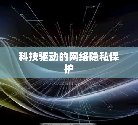 科技驱动的网络隐私保护