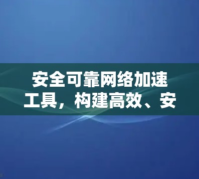安全可靠网络加速工具,构建高效、安全的网络加速方案 安全可靠网络加速工具,构建高效、安全的网络加速方案