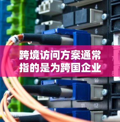 跨境访问方案通常指的是为跨国企业、公司或个人设计的一系列计划、流程和步骤，以促进跨国间的合作、信息共享和资源共享。以下是一个详细的跨境访问方案框架，供参考