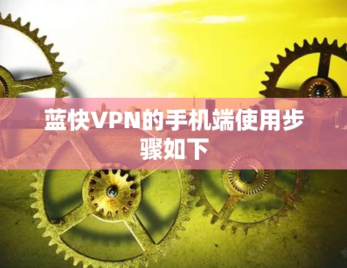 蓝快VPN的手机端使用步骤如下 蓝快VPN的手机端使用步骤如下