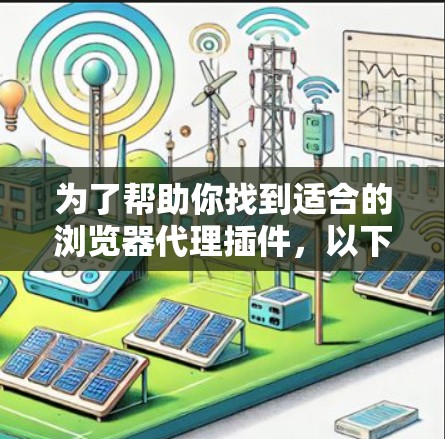 为了帮助你找到适合的浏览器代理插件,以下是一些步骤和建议