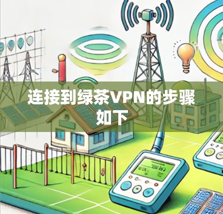 连接到绿茶VPN的步骤如下