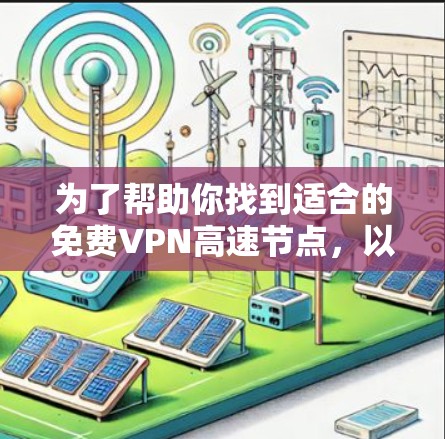 为了帮助你找到适合的免费VPN高速节点，以下是一些综合考虑速度、免费程度、覆盖范围和安全性的推荐平台，供你参考