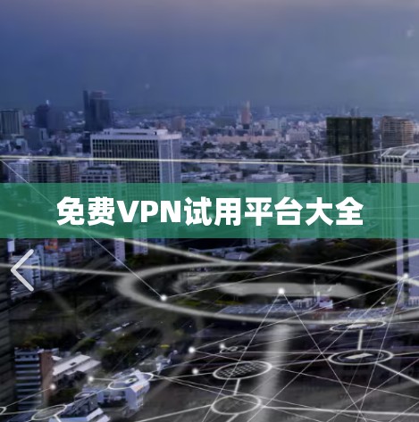 免费VPN试用平台大全 免费VPN试用平台大全