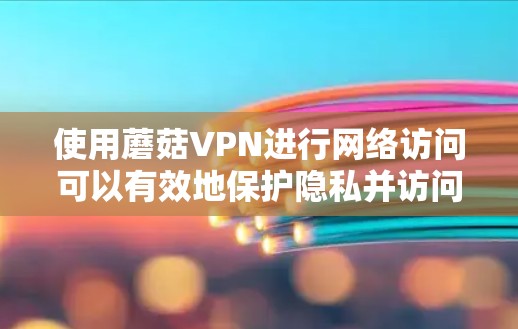 使用蘑菇VPN进行网络访问可以有效地保护隐私并访问互联网。以下是详细的安装步骤和操作指南