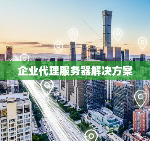 企业代理服务器解决方案 企业代理服务器解决方案