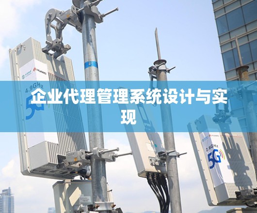 企业代理管理系统设计与实现 企业代理管理系统设计与实现