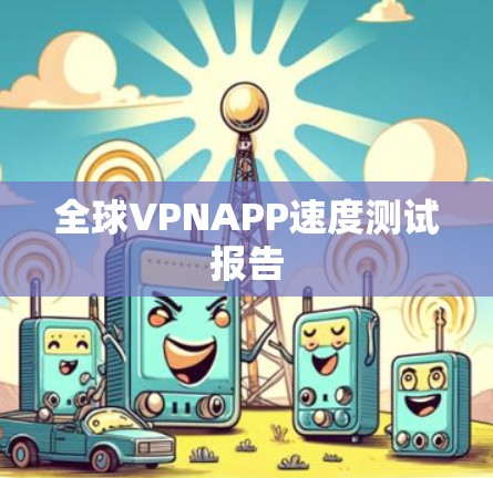 全球VPNAPP速度测试报告