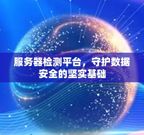 服务器检测平台,守护数据安全的坚实基础