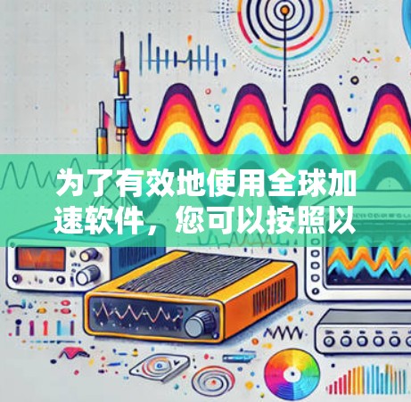 为了有效地使用全球加速软件,您可以按照以下步骤进行